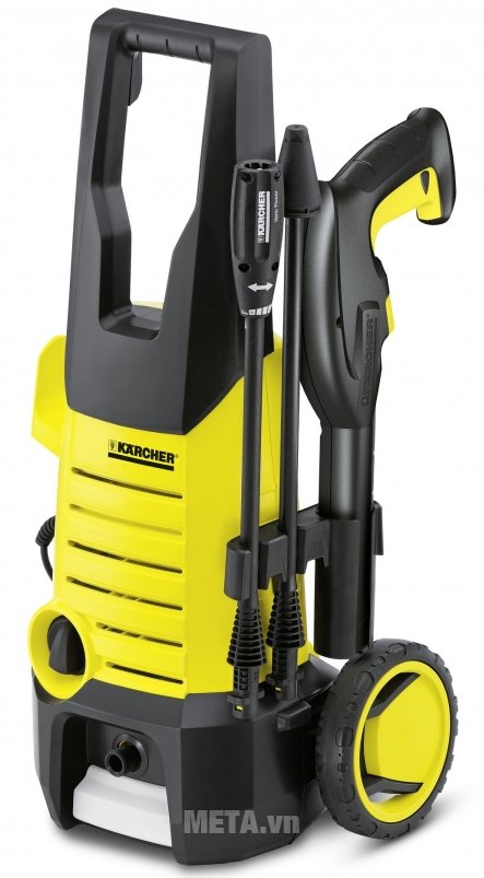 máy phun áp lực Karcher K2 360 có kiểu dáng hiện đại, nhỏ gọn và trang nhã 