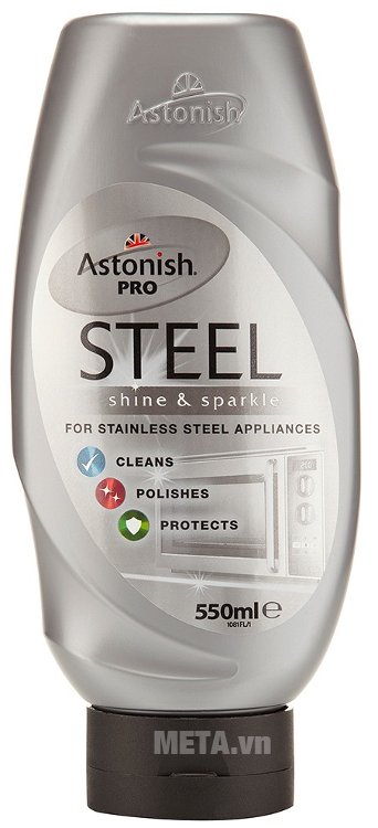 Hình ảnh chất tẩy rửa kim loại Astonish Pro Steel 550ml