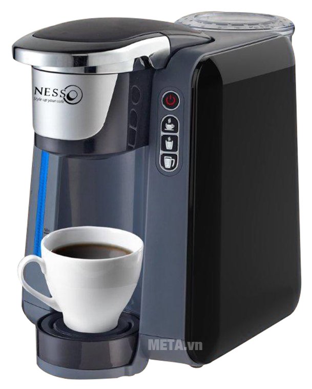 Máy pha cà phê viên nén Nessco K-cup có thể pha tối đa 50 viên/ngày.