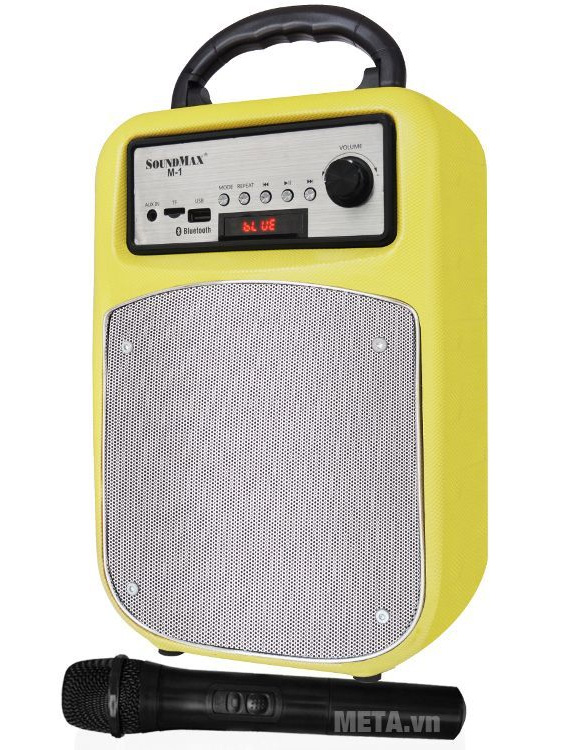  Loa bluetooth SoundMax M-1 với thiết kế trẻ trung