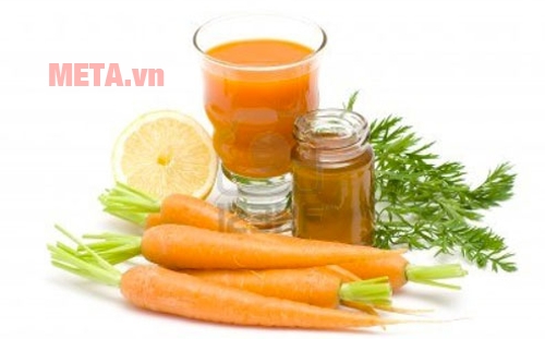 Sinh tố cam cà rốt tốt cho hệ tim mạch