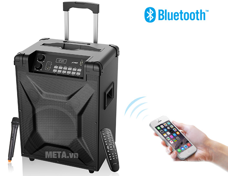 Loa kéo di động Fenda T2 kết nối bluetooth nhanh chóng