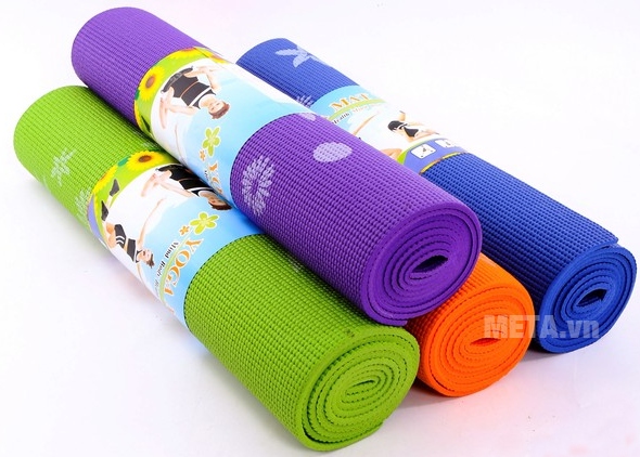 Thảm tập Yoga hoa WP2 6 ly có nhiều màu sắc lựa chọn