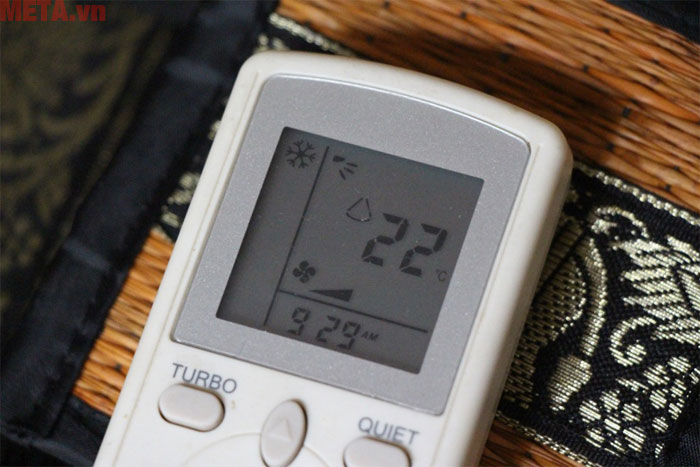 Mức nhiệt độ thích hợp cho căn phòng khi sử dụng chế độ sưởi ấm sẽ là 22 - 26 độ