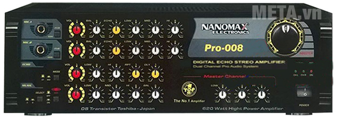 Nanomax PRO-008 dùng hát karaoke và nghe nhạc