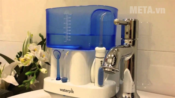 Máy tăm nước dùng cho người niềng răng, sử dụng răng sứ, implant răng.
