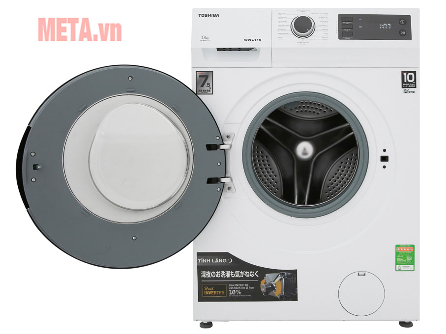 Máy giặt lồng ngang Toshiba Inverter TW-BH85S2V-WK (7.5kg)