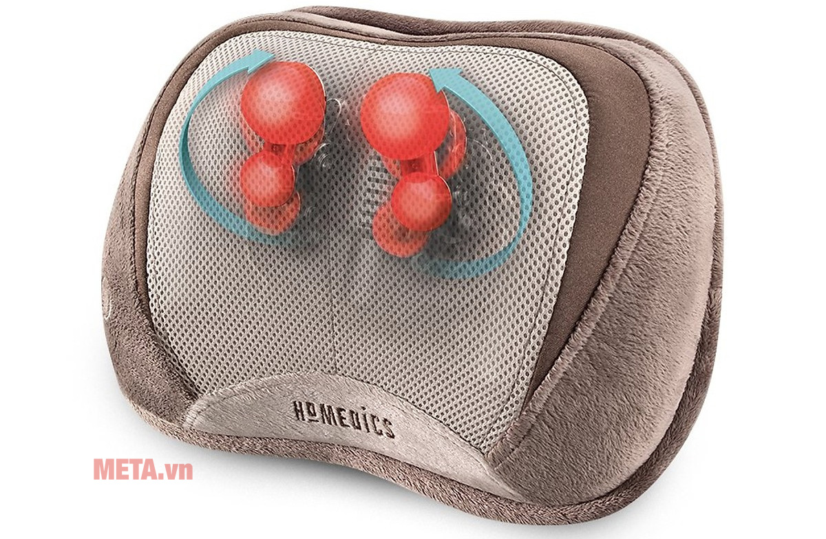 Gối massage công nghệ 3D Shiatsu HoMedics SP-100HA