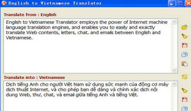 Phần mềm dịch tiếng Anh chuẩn, miễn phí trên điện thoại, máy tính
