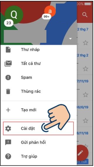 Cách đổi tên Gmail trên điện thoại