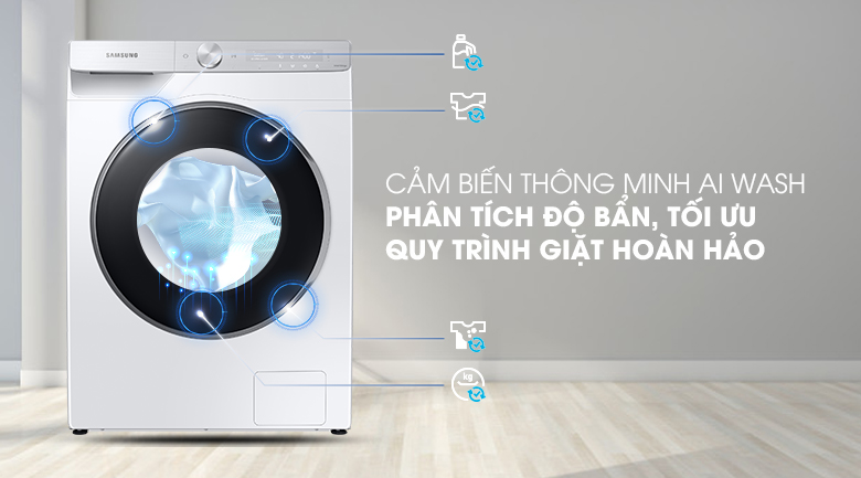 Công nghệ AI Wash trên máy giặt Samsung AI là gì?