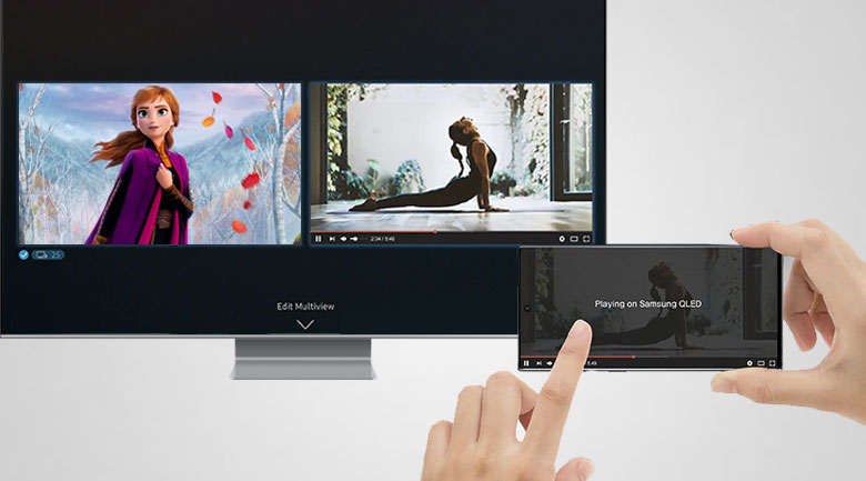 Tính năng MultiView 2021 có trên TV Samsung nào?