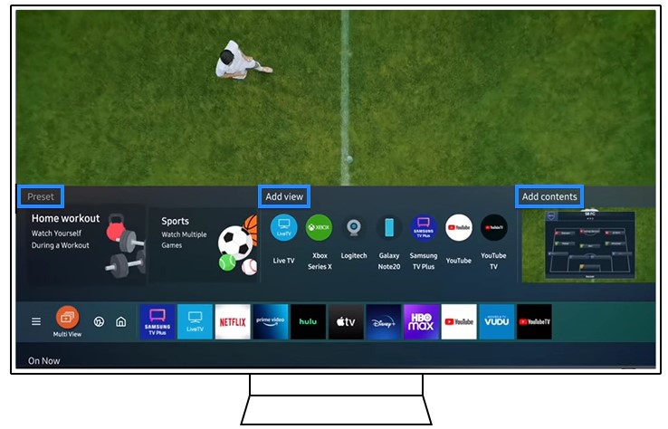 Cài đặt MultiView TV Samsung
