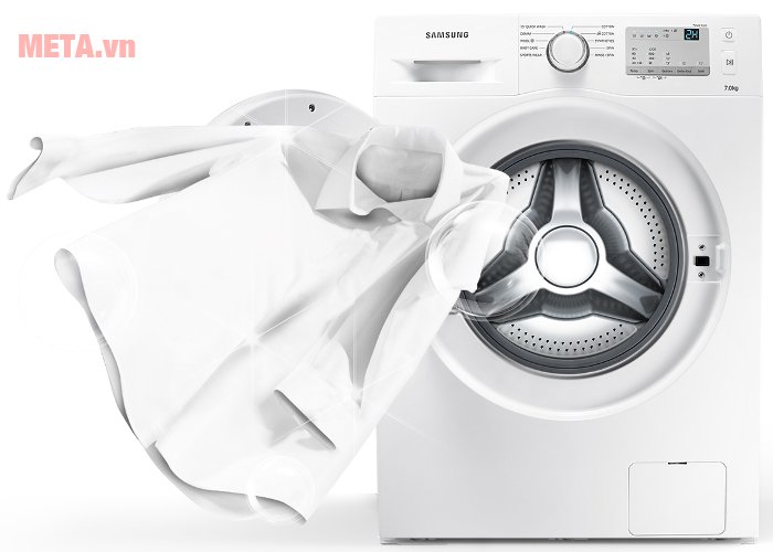 Máy giặt Samsung mang lại hiệu quả giặt giũ cao