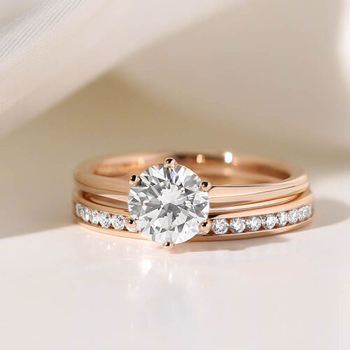 Nhẫn kim cương đính hôn