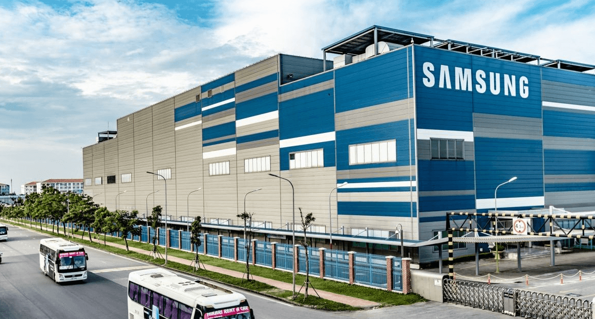 Sản phẩm của Samsung được sản xuất ở đâu?