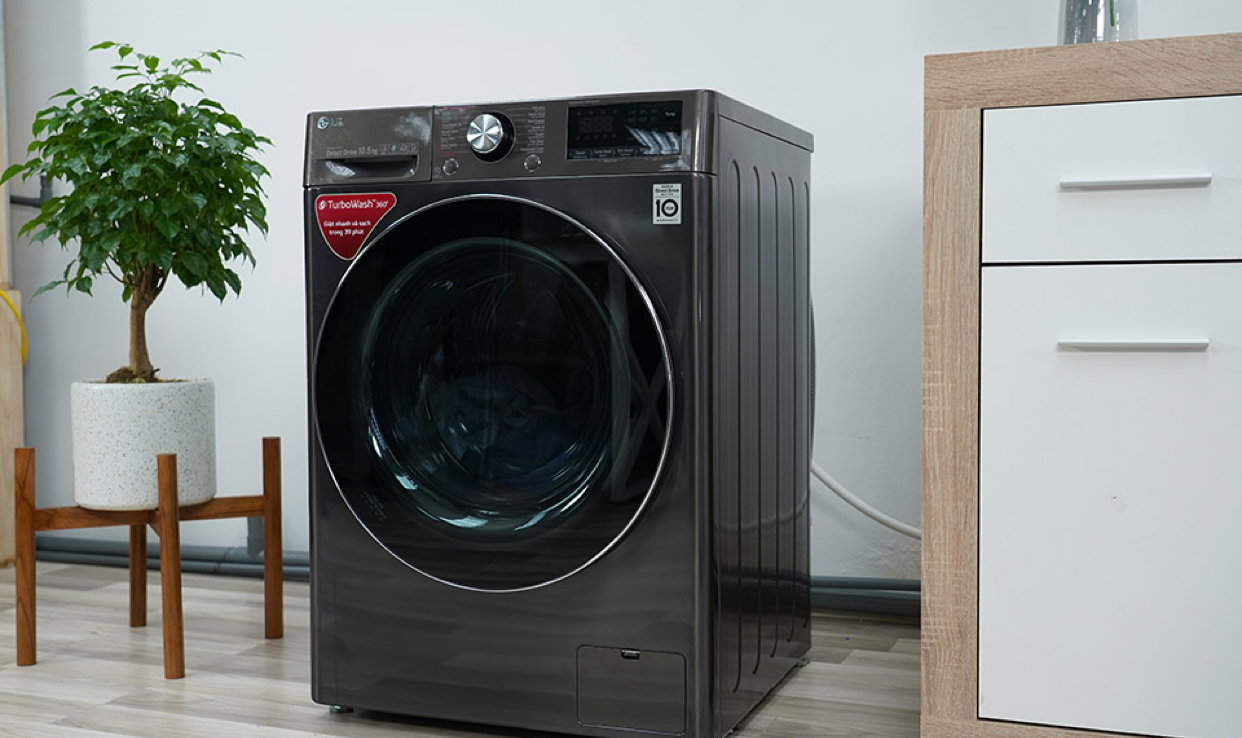 Máy giặt thông minh LG có lợi thế hơn về độ bền