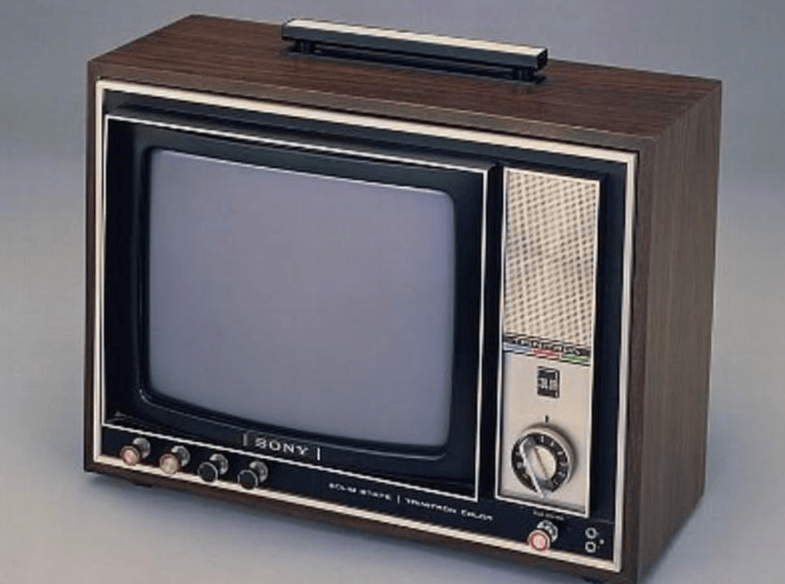 Chiếc tivi đầu tiên của Sony