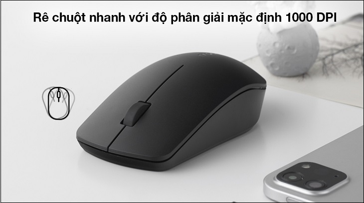 Chuột Không Dây Rapoo M20 Plus Đen