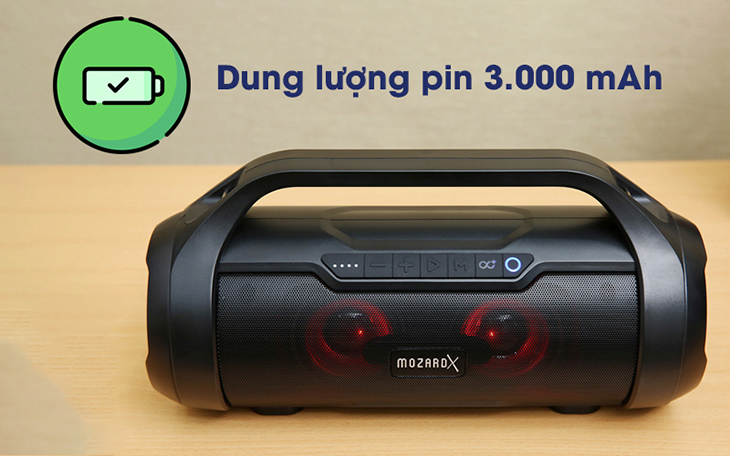 Loa Bluetooth MozardX BM01 Đen