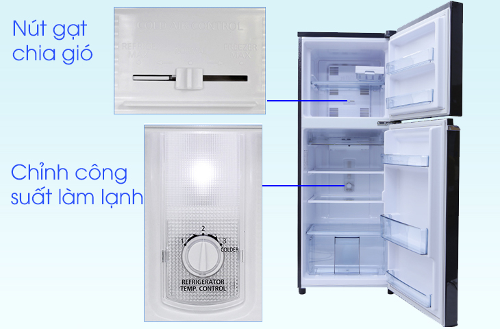 Tủ lạnh Panasonic có cần gạt