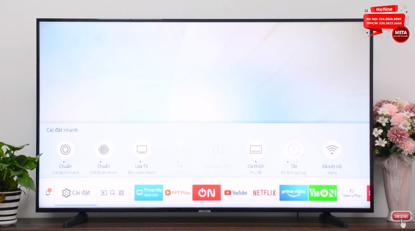 Chiếu màn hình iPhone lên TV Samsung