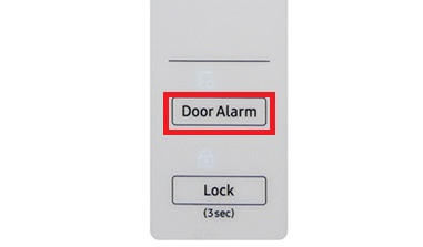 Bật/tắt tính năng cảnh báo mở cửa Door Alarm