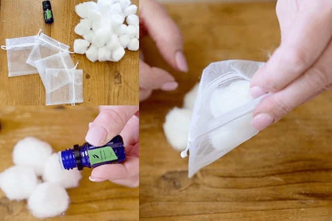 Cách làm túi thơm từ tinh dầu