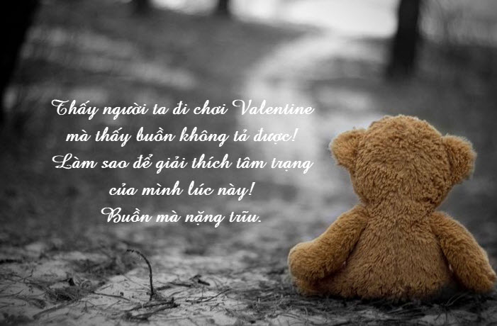 Hình ảnh Valentine buồn nhất