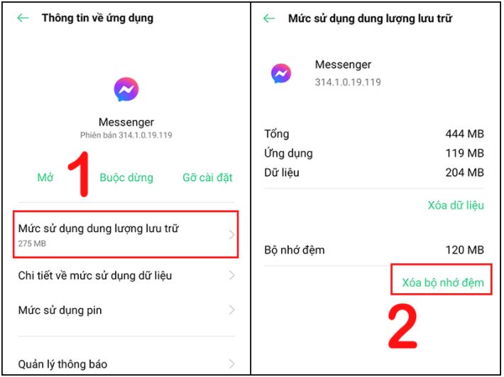 Cách đăng xuất Messenger trên điện thoại Android