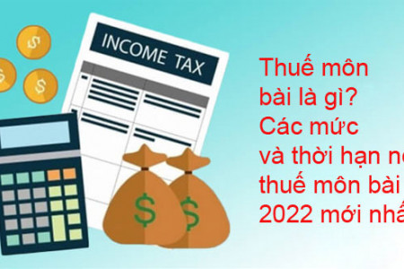 Thuế môn bài là gì? Các mức và thời hạn nộp thuế môn bài 2022 mới nhất